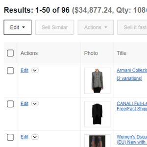 Designers brands store inventory All Brand New